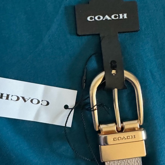 New Coach Classic Buckle Cut To Size Reversible Belt, 25 Mm - Picture 5 of 6